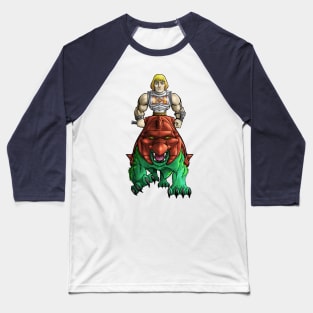 Battlecat and BA He-Man Baseball T-Shirt